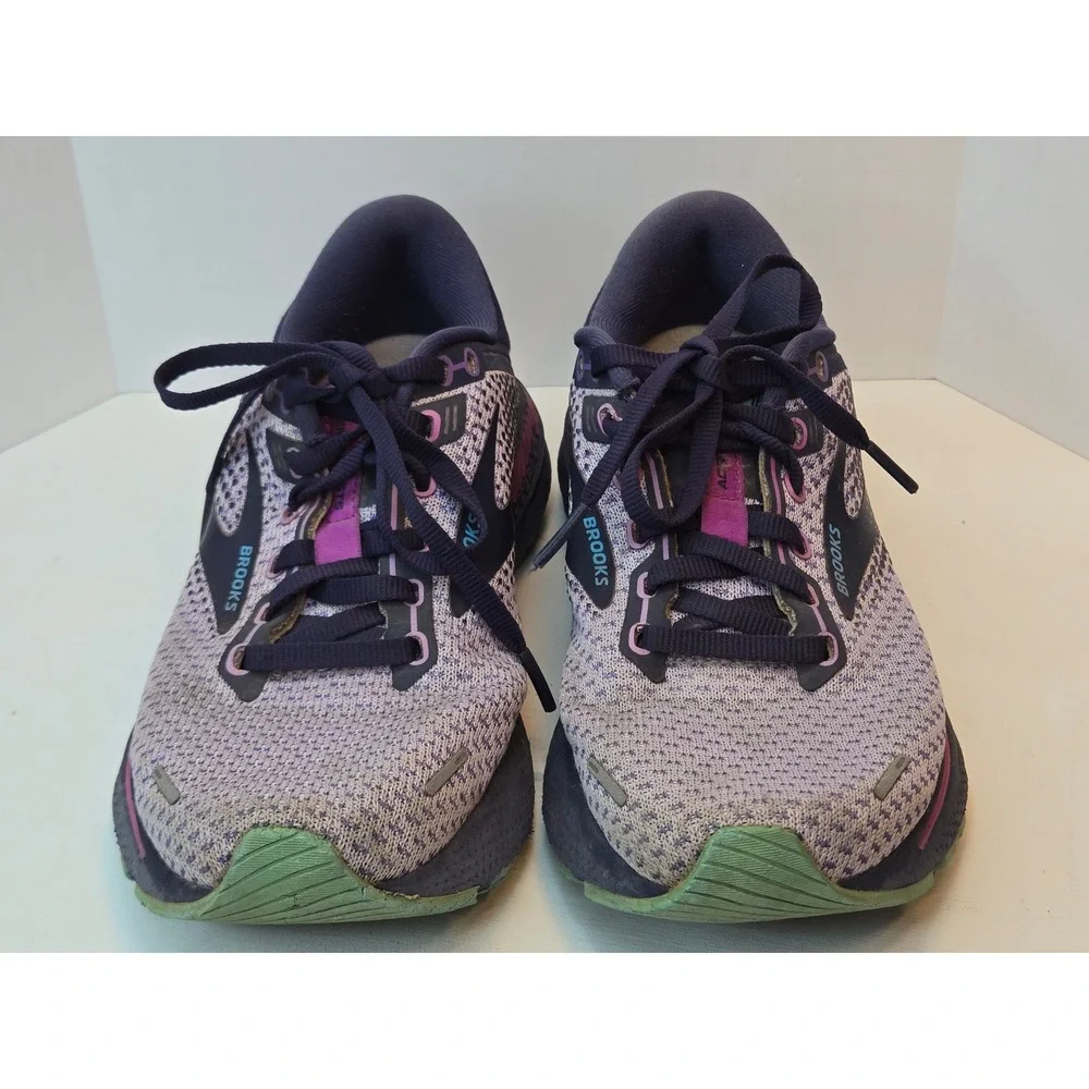 Brooks Adrenaline GTS 22 Womens Running Shoes Purple Eclipse 1203531B570 6.5 B - Picture 3 of 9